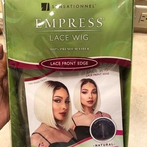 Sensational Lace front free part wig blonde bob